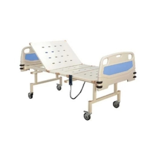3 Function Hospital ICU Bed - Metal Frame Multi Color Motorized Control | Adjustable Positions Safety Rails Smooth Movement