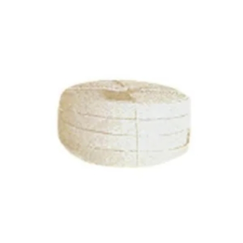 Asbestos Rubberized Tape - Asbestos White Round Ropes | Heat Resistant Fire Resistant Thermal Insulation Flexible Chemical Resistant Abrasion Resistant Durable