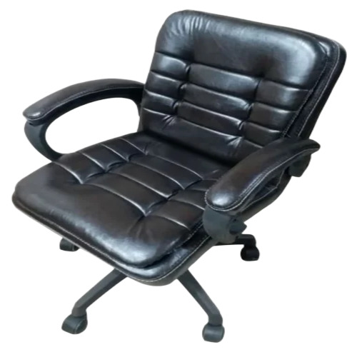 Black Leather Office Chair