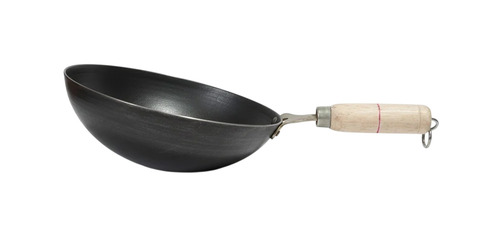 Cast Iron Wooden Handle Fry Pan