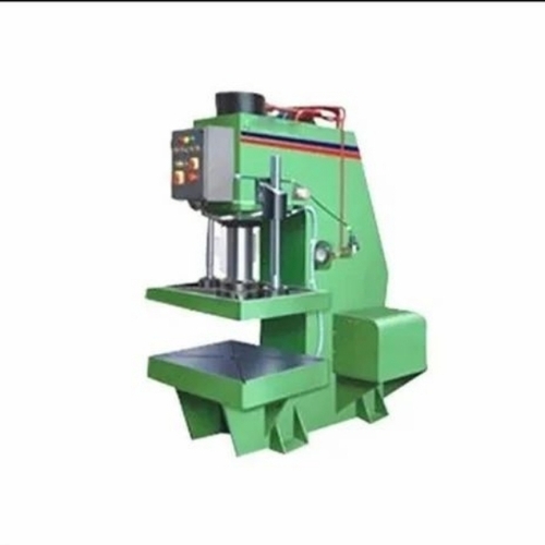 Hydraulic Press Machine - Standard Size, Green, Hydraulic Power | Powerful Pressure, Precision Control, Durable Performance