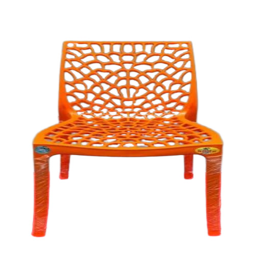 Orange Web Cafe Chair