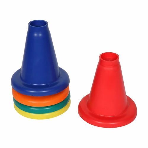 Softy Marker Cone - Plastic Standard Size, Multicolour | Eco Friendly, Long Lasting