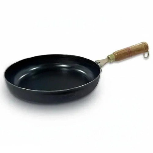 Wooden Handle Fry Pan