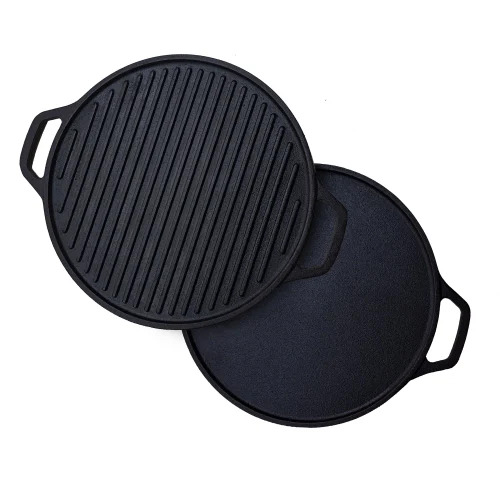 11 Inch Cast Iron 2 In 1 Tawa