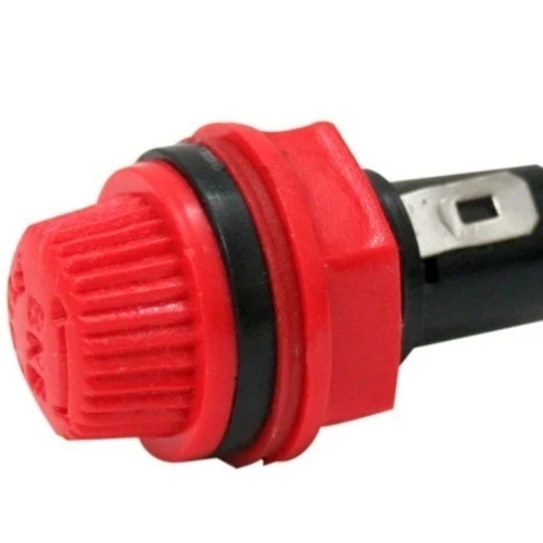2 AMP fuse holder red cap plastic nut
