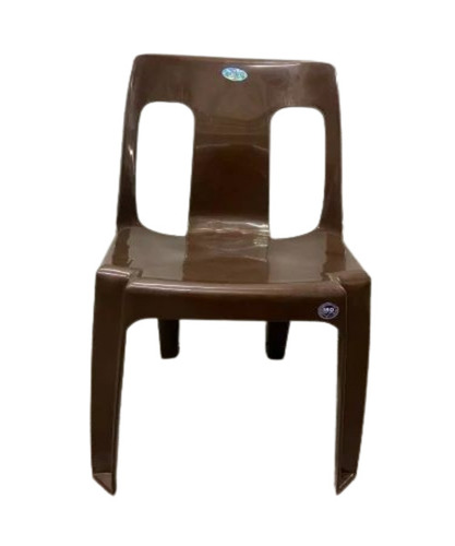 Brown Kids Plastic Chair
