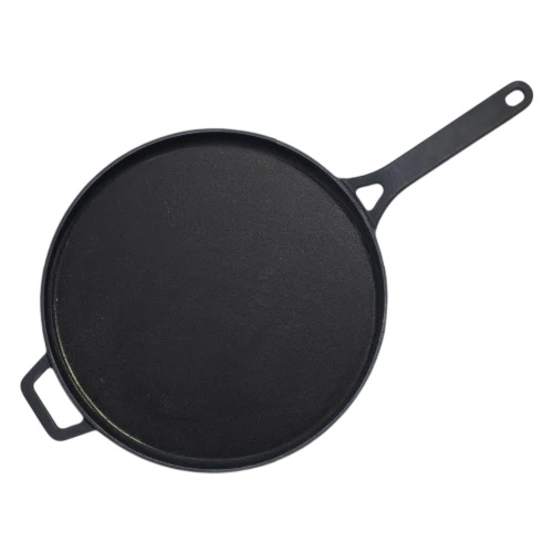 Cast Iron Dosa Tawa With Helper Handle