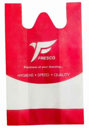 Custom W Cut Printed Non Woven Bag - Capacity: 2 Kg