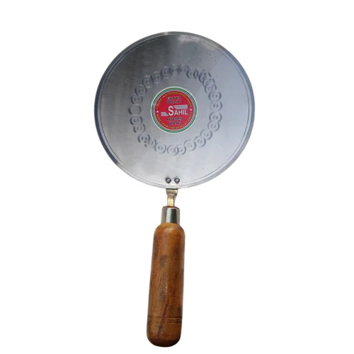 Iron Chapati Tawa With Wooden Handle