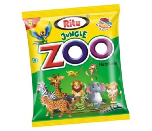 Jungle Zoo Namkeen - Fried Snack, Food Grade | Crunchy, Easy to Digest, Hygienically Packed