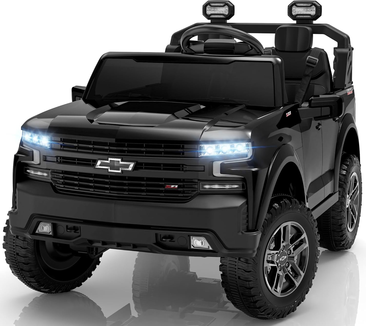 Kids Licensed Chevrolet Silverado LT Trail Boss 2 Seater Ride on Car