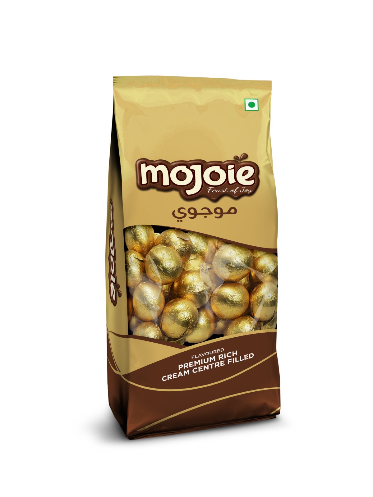 Mojoie 25mm Truffle Foil-(P-1Kg)Orange-12pcs