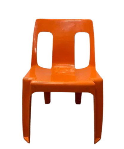 Orange Kids Plastic Chair