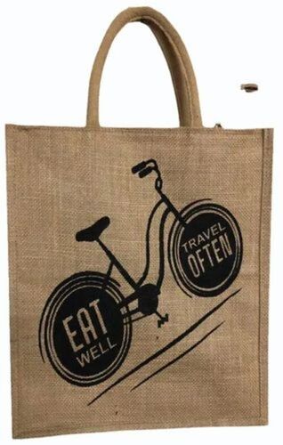 Printed Jute Carry Bags