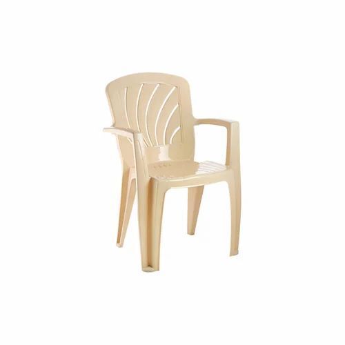 Beige Plastic Chair
