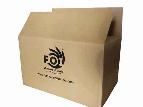 Brown 7 Ply Printed Corrugated Box - Load Capacity: 25 Kilograms (Kg)