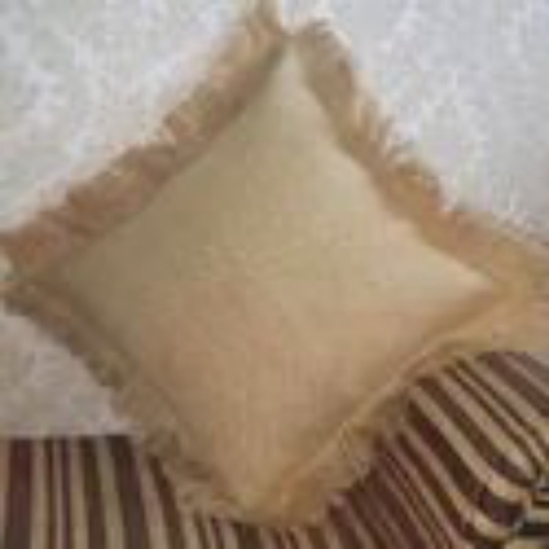 Brown cushion cover