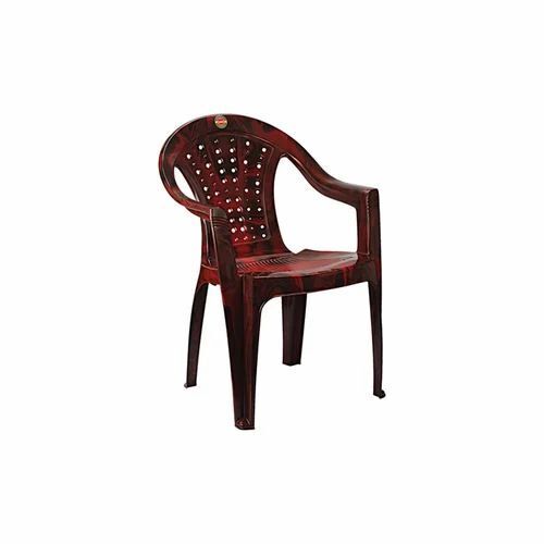 Brown Plain Plastic Chair