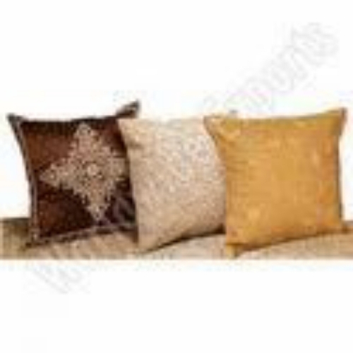 Dabka cushion cover