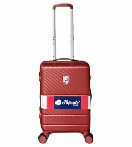 Flymate Paris Brown Travel Trolley Bag