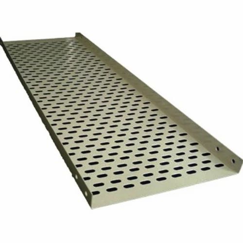 Grey Gi Perforated Cable Tray