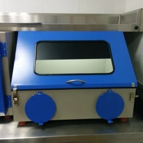 Inoculation Hood - Stainless Steel, Silver Blue, 220-440 Volt | Laminar Airflow, UV Sterilization, Transparent Shield, Ergonomic Design