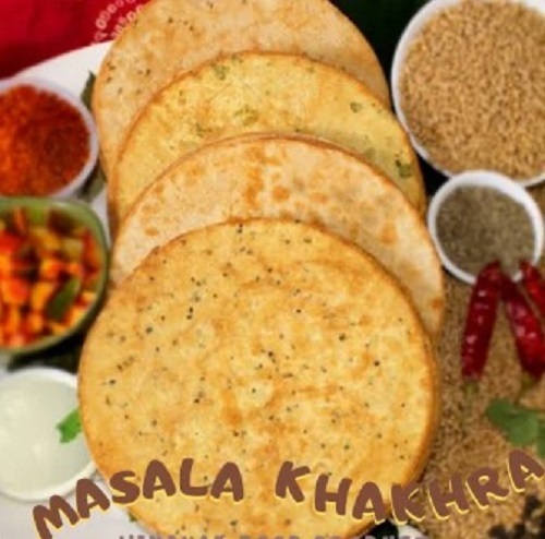 Masala Khakhra - Various Sizes | Spicy, Low Fat, Hygienically Packed