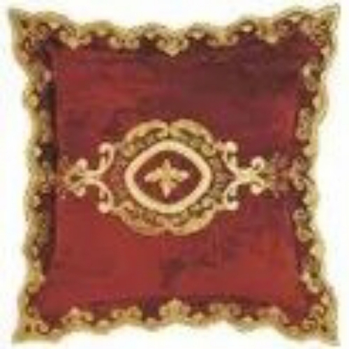 Red cushion cover