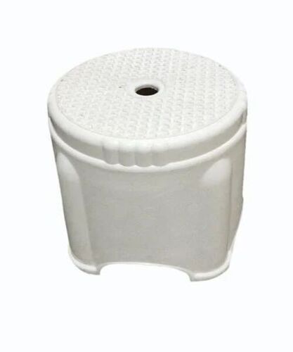 Round Plastic Bathroom Stool By Khandelwal Furniture