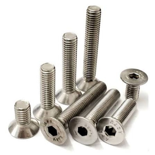 Silver Steel Screws