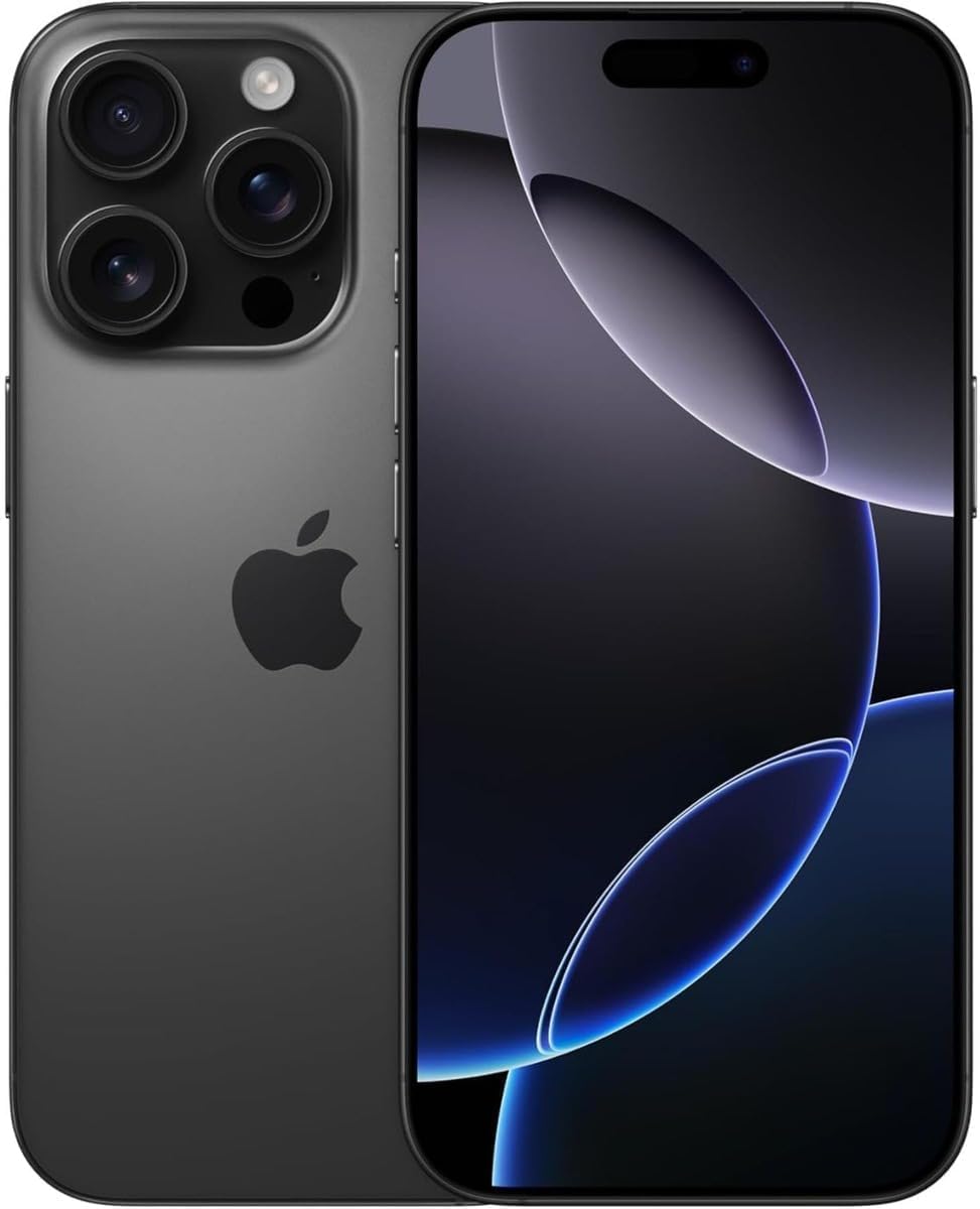 Black Titanium Unlocked iPhone 16 Pro Max 256GB