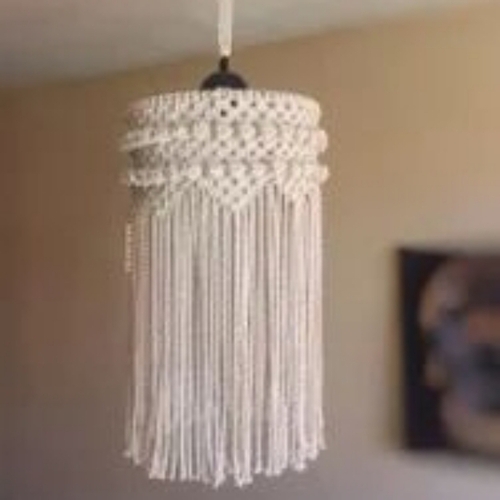 Decorative Macrame Light Shade