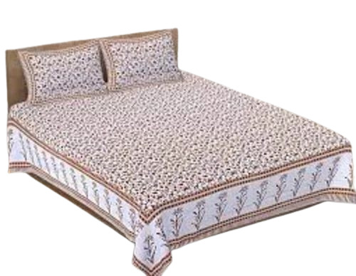 Designer Printed Double Bedsheet