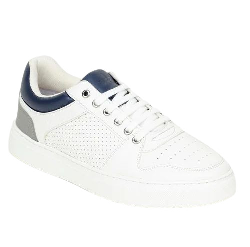 Men White Color Sneaker Shoes
