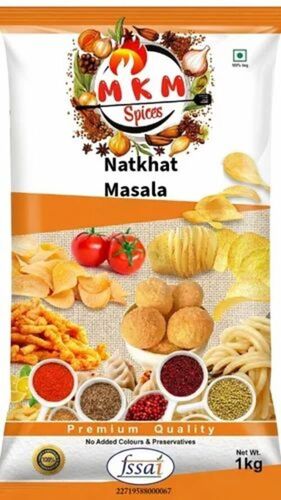 Natkhat Namkeen Masala - Natural Organic Powder Packet, Chatpata Flavor, Food Grade, Shelf Life 6 Months