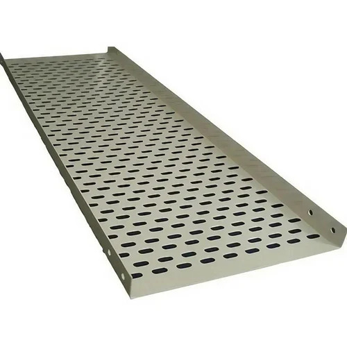 Silver Hot Dip Perforated Cable Tray