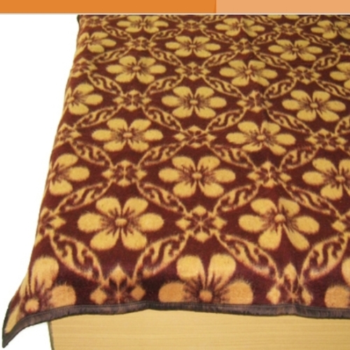 Woolen Blanket - Color: Multi Color