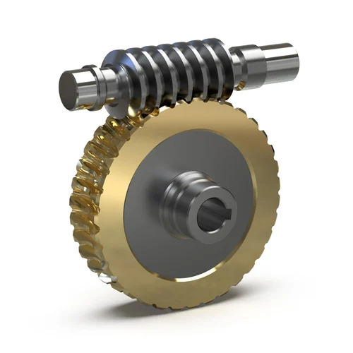 Worm Wheel Gear - Color: Golen & Silver