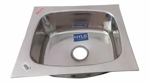 20inch Heavy Stainless Steel Kitchen Sink - 20x18x8 Inch, Silver, Wall Mounted, Corrosion Resistant, Rust Proof