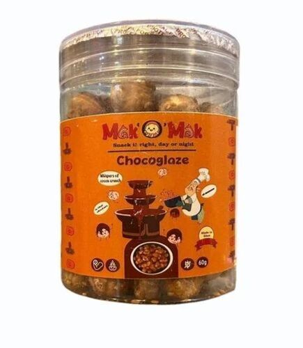 60 Gm Mak O Mak Chocoglaze Flavor Makhana