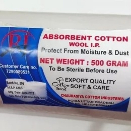 Cotton woll roll