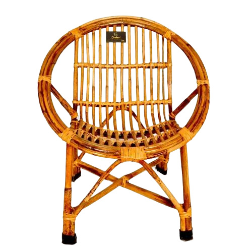 Modern Cane Chair - Cane, Medium Comfort, Brown | Durable, Easy to Clean, Eco-Friendly, Polished Finish