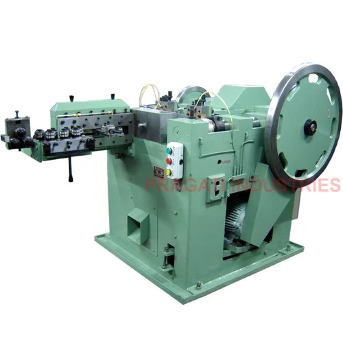 3 Hp Automatic Wire Nail Making Machine - Color: Green