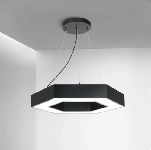 60w Hollow Linear Hexagon Light