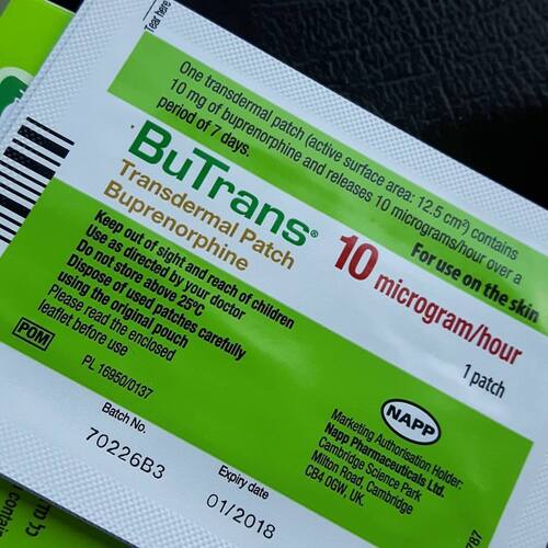 Buprenorphine Hydrochloride Patches pack