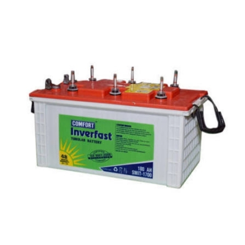 Comfort Tubular Battery - Color: White And Orange