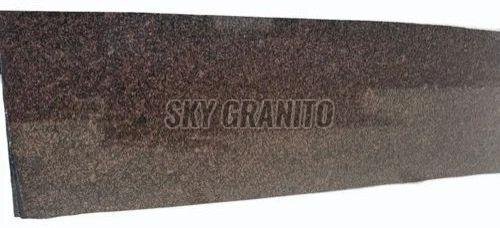 Diamond Brown Granite Slab - 10 ft x 3 ft 16mm Thick Polished Finish | Designer Pattern Durable Rectangle Shape