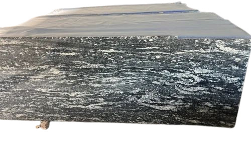 16mm River Black Granite Slab