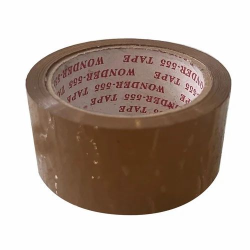 Bopp Brown Packaging Tape - Bopp 45mm X 200m, 50 Micron | Single Sided Adhesive, Matte Finish, Water Resistant, Eco Friendly